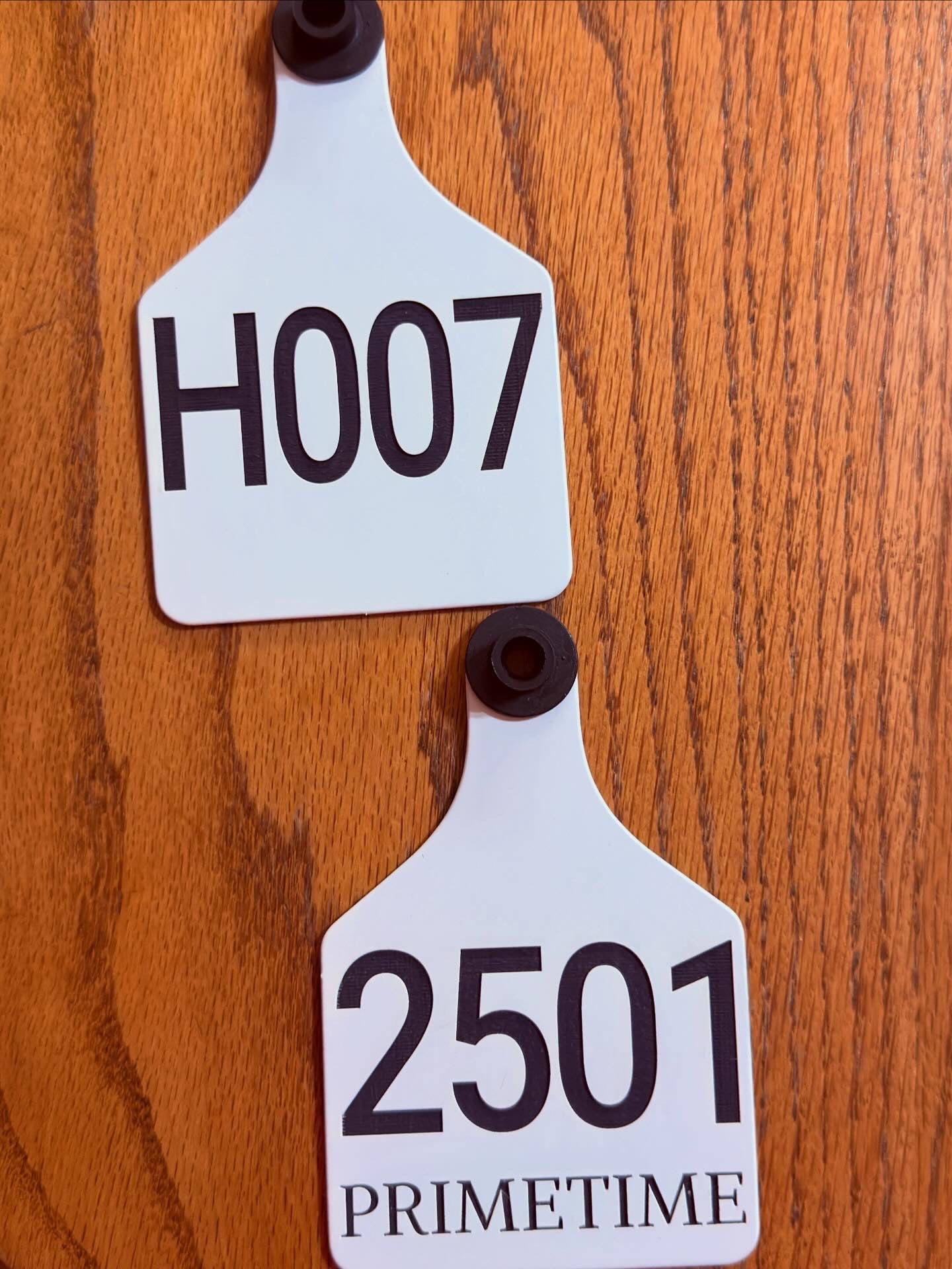 Cattle ID Ear Tag - Single Sided (as low as $4.00)