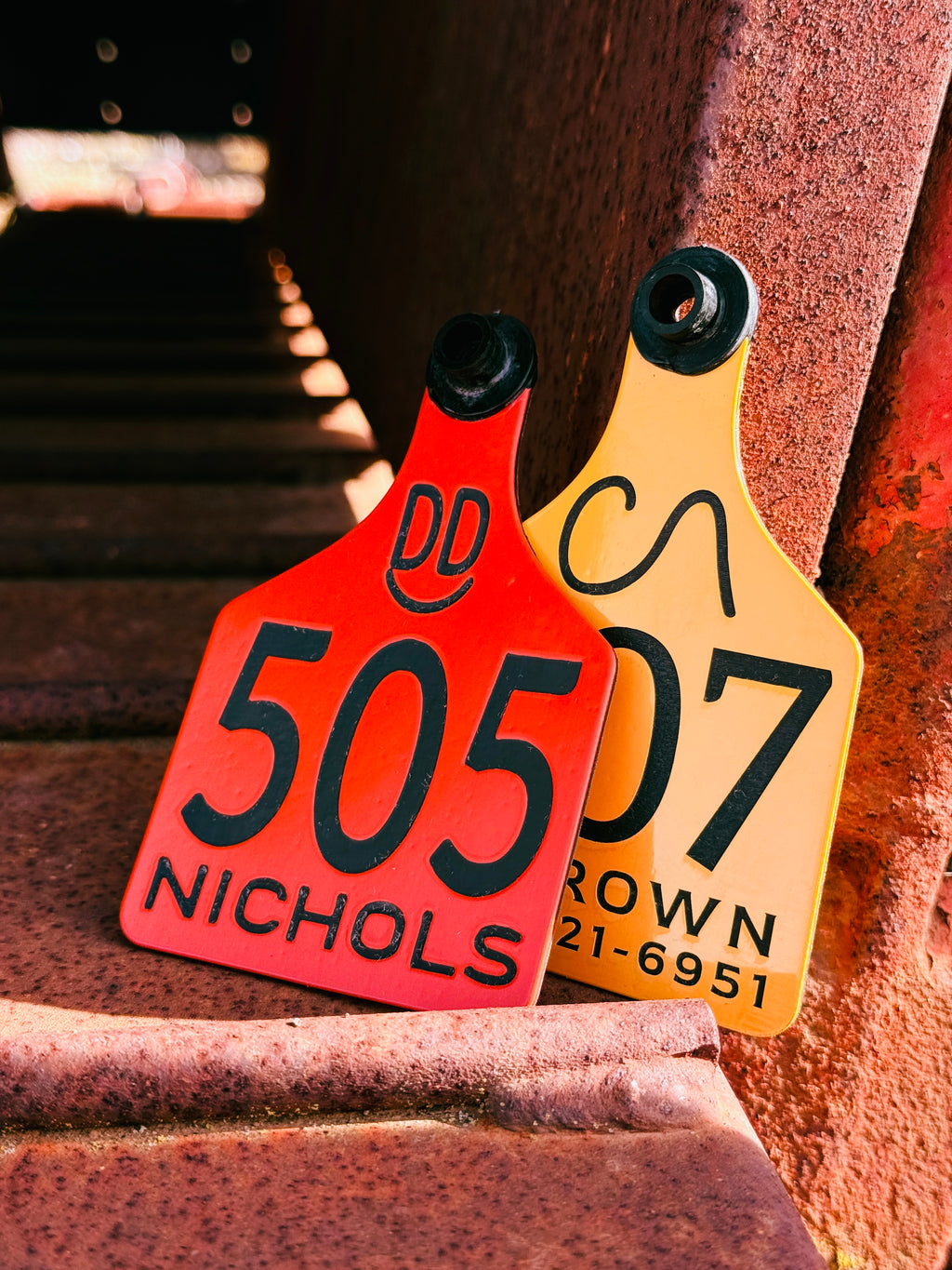 Cattle ID Ear Tag - Single Sided (as low as $4.00)